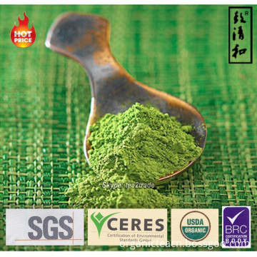 100% Natural Organic USDA No Additives Pigments green tea powder organic